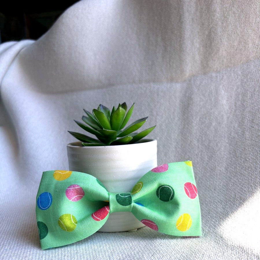 Tennis Ball Bow/ Bowtie